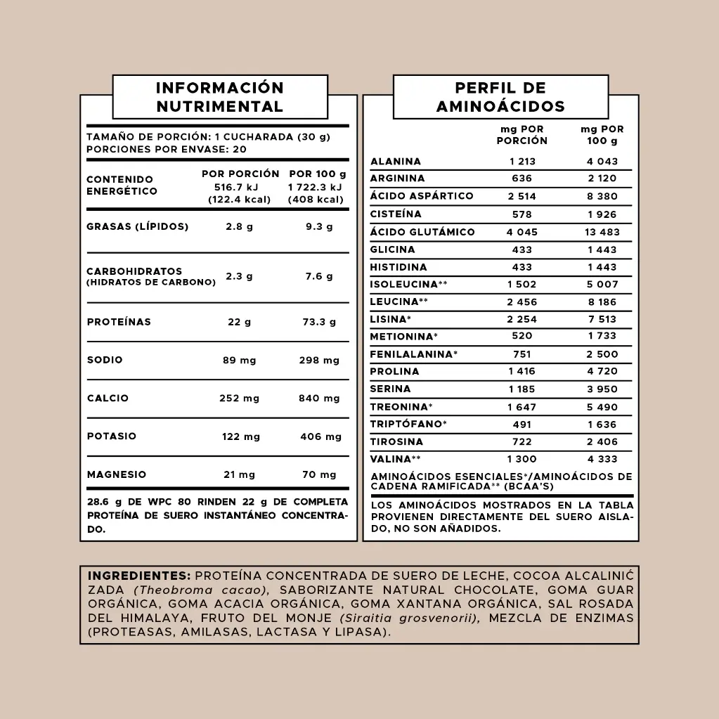 WHEY Chocolate T-Nutrimental.webp