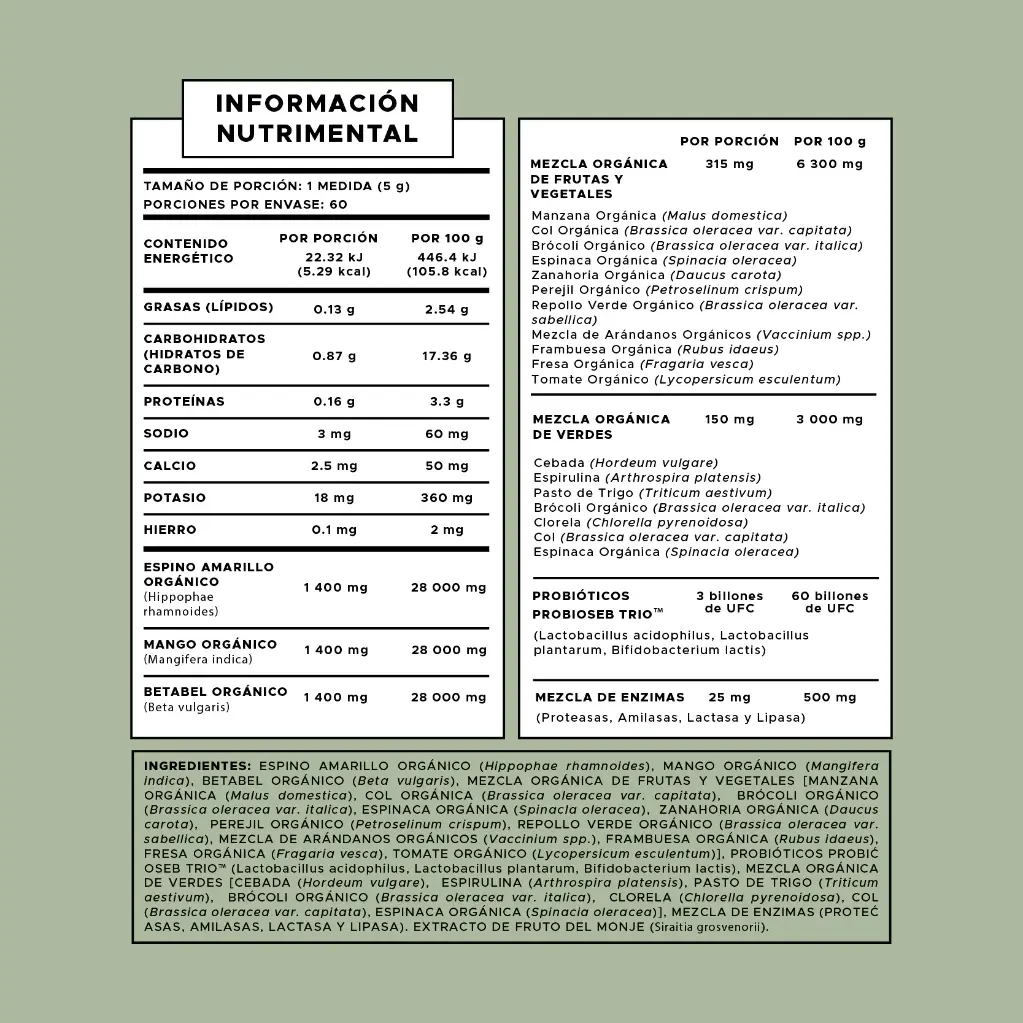 ORGANIC GREEN MIX T-Nutrimental.webp