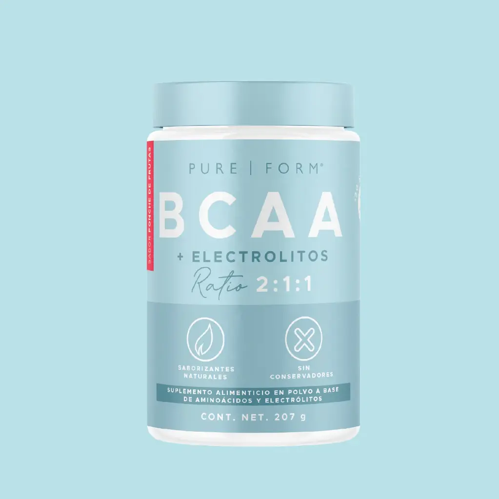 Pure Form: BCAA + Electrólitos 