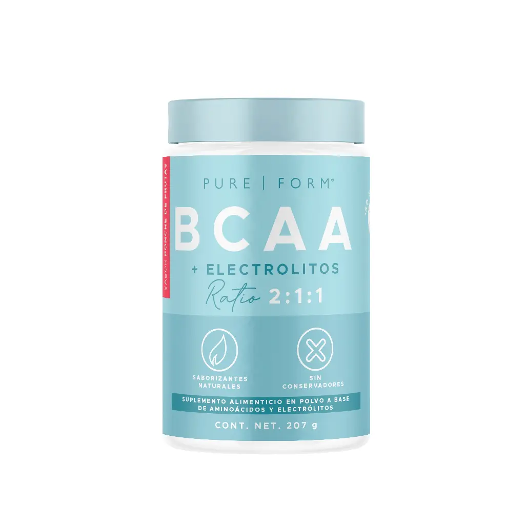 Pure Form: BCAA + Electrólitos 